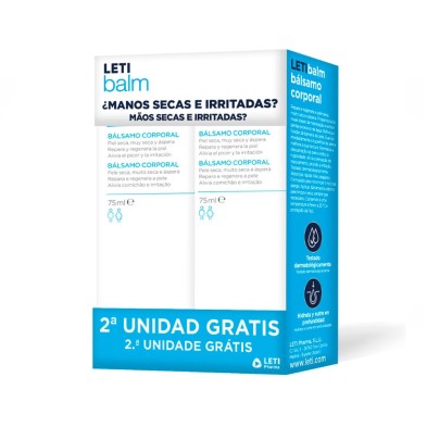 Duplo Letibalm Bálsamo Reparador Corporal 2 x 75 ml