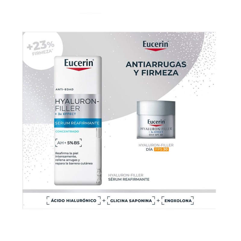 Eucerin Crema Pack Hf Sérum Reafirmante 30 Ml + Hf Día Fps30 20 Ml 50 Ml