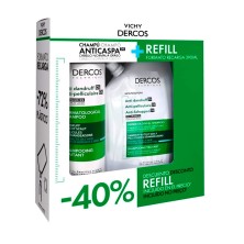 Dercos Champú Anticaspa Ds Cabello Normal-Graso 390 ml + Recarga 390 ml