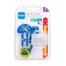 Mam Broche Para Chupete Y Cubierta De Protección Clip It!