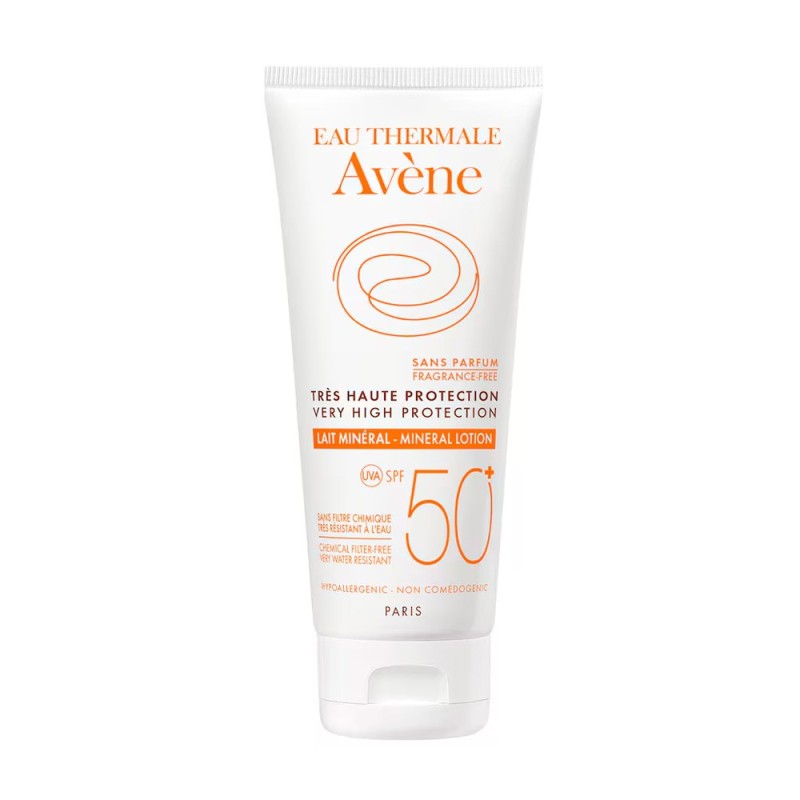 Avène Leche Solar Mineral Pantalla Física SPF50+ 100 ml