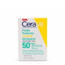 CeraVe Fluido Facial Invisible Oil Control SPF50 50 ml