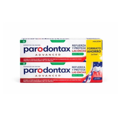 Parodontax Refuerza Y Protege Las Encías Dentífrico Sabor Menta Fresca 2 x 75 ml