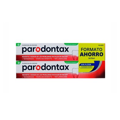 Parodontax Sin Fluor Pasta Dentífrica 2 x 75 ml