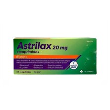 Astrilax 20 mg 20 comprimidos