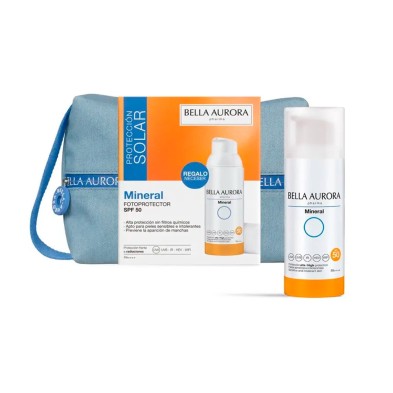 Bella Aurora Fotoprotector Antimanchas Mineral SPF50 + Regalo Neceser Jean 50 ml