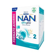 Nan Optipro 2 Leche De Continuación Pack Ahorro 1200 g