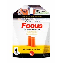 Maries FocusTapones Oidos Espuma PVC 4 Ud