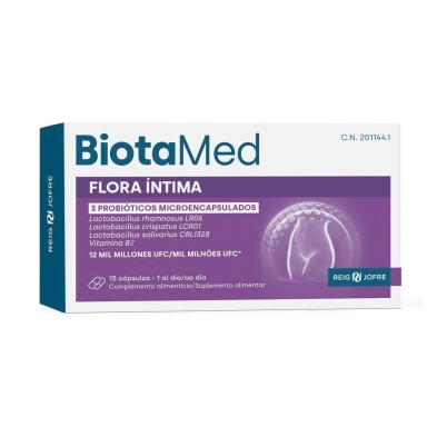 Fortebiotic+ Flora Intima 15 Cápsulas