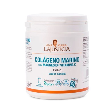 Ana María Lajusticia Colágeno Marino Con Magnesio Y Vitamina C Sabor Sandía 350 g