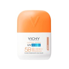 Vichy Capital Soleil UV Aqua Fluido Hidratante SPF50 Color Tono Medio 50 ml