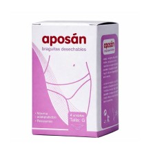 Braga Desechable Aposan T- Gde 4 Uds