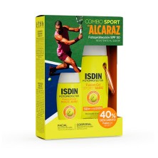 Pack Isdin Fusion Water Magic SPF50+ 50 ml + Fotoprotector Gel Sport SPF50+ By Alcaraz 100 ml