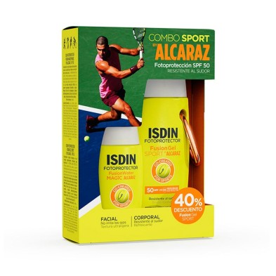 Pack Isdin Fotoprotector Fusion Gel Sport 100 ML + Fusion Water 50 ML