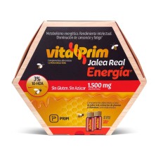 Vitalprim Jalea Real Energía Sabor Pera 20 viales 10 ml
