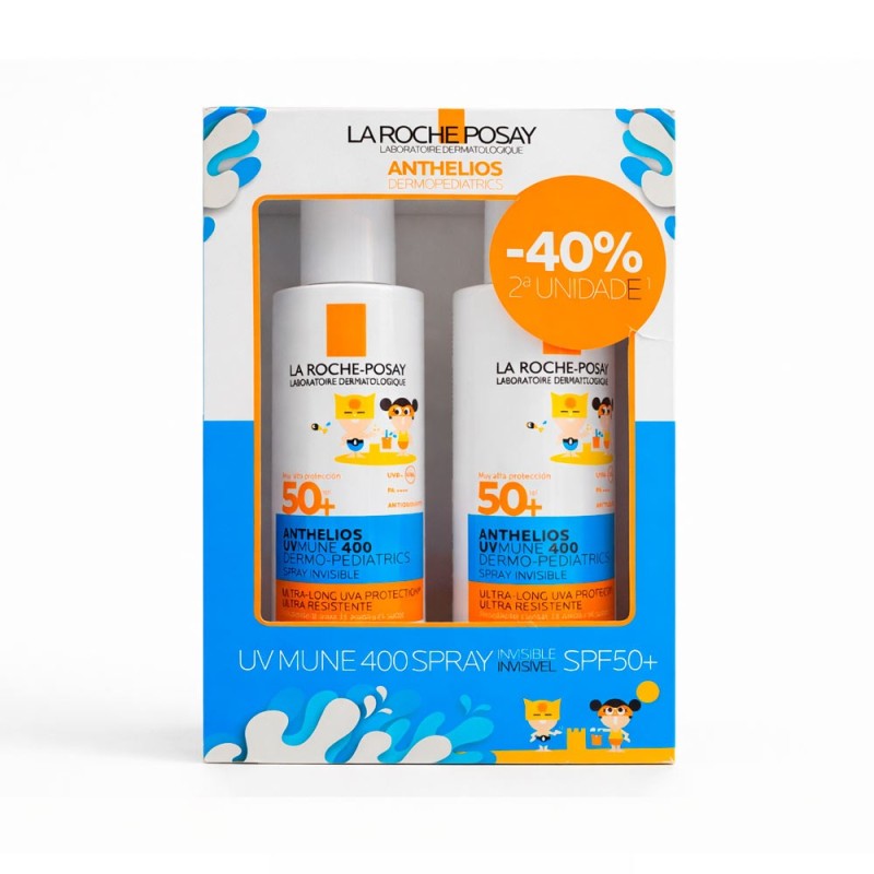 Duplo La Roche-Posay Anthelios Pediatrics Spray SPF50+ 2 x 200 ml