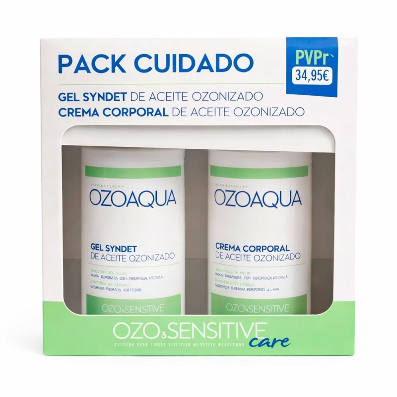 Pack Ozobaby Care Gel Syndet 500 ml + Crema 500 ml