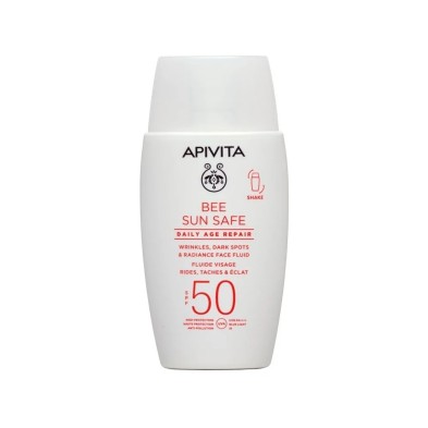 Apivita Bee Sun Daily Age Repair SPF50 Sin Color 50 ml