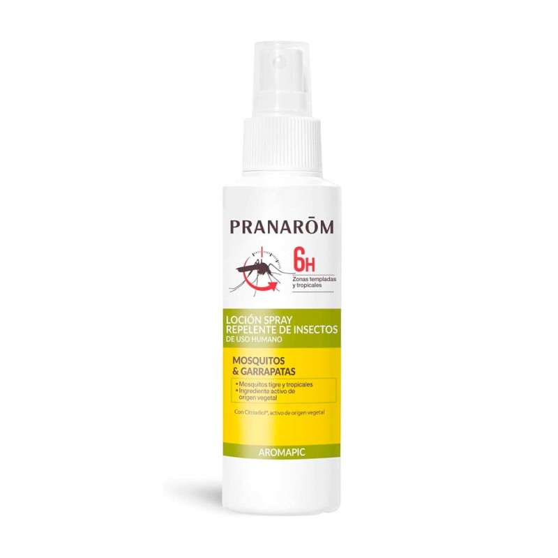 Pranarôm Aromapic loción spray repelente insectos 75 ml