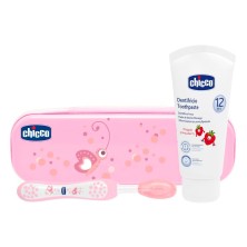 CHICCO SET DENTAL ROSA