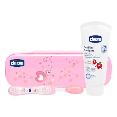 CHICCO SET DENTAL ROSA