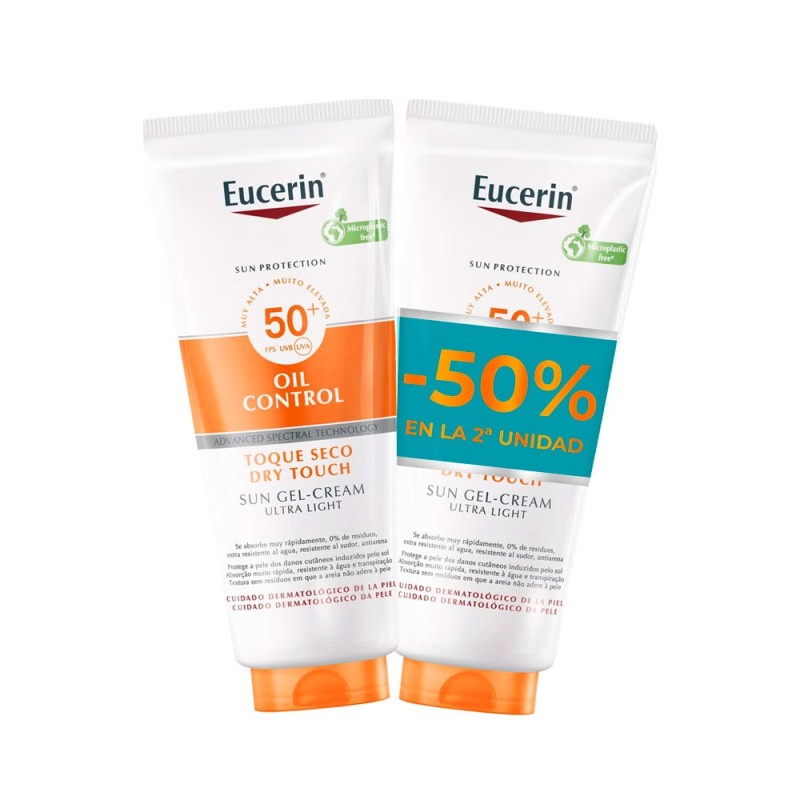 Duplo Eucerin Sun Gel Cream Dry Touch 2X200 Ml
