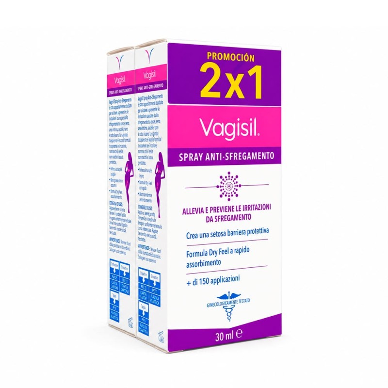 Duplo Vagisil Spray Antirrozaduras 2 x 30 ml
