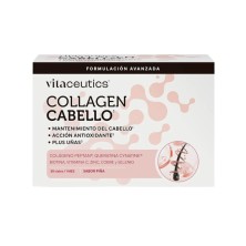 Vitaceutics Collagen Cabello Sabor Piña 30 viales 25 ml
