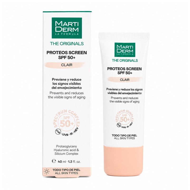 MartiDerm Proteos Screen SPF50+ Clair 40 ml
