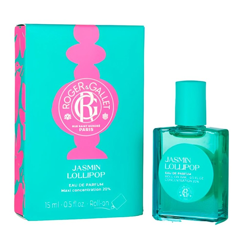 Roger & Gallet Jasmin Lollipop Eau De Parfum Roll-On Para Mujer 15 Ml - Imagen 2