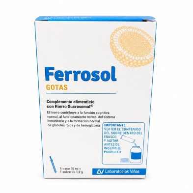 Ferrosol Gotas 30 ml + sobre 1,9 g