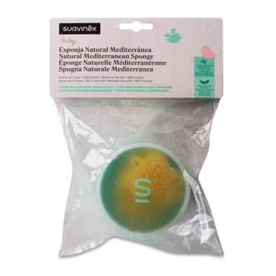 Suavinex Esponja Baño Canastilla Natural 1 unidad