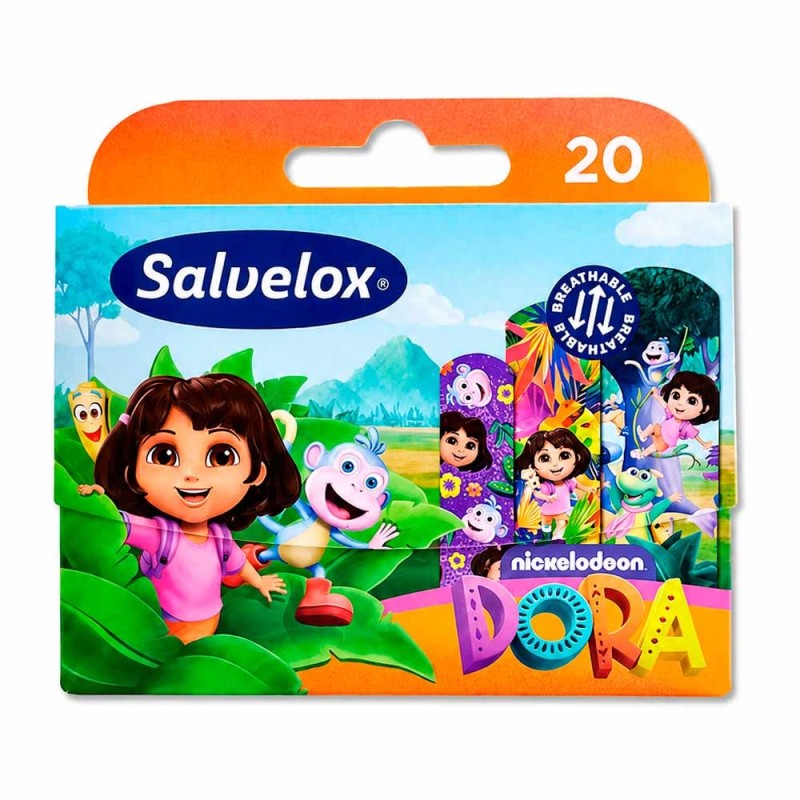 Salvelox Apósito Adhesivo Dora 20 tiras