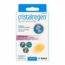 Cristalregen Apósito Hidrocoloide 6 uds | Heridas y ampollas
