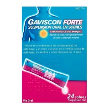 Gaviscon Forte Frutos del Bosque 24 sobres | Acidez
