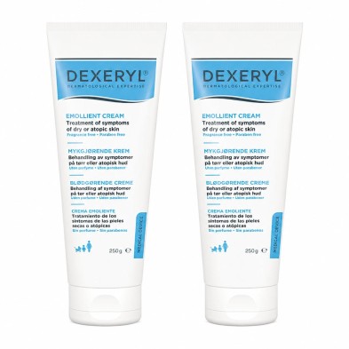 Duplo Dexeryl Crema Emoliente 2 × 250 g | Piel seca