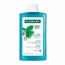 Klorane Champú Detox Menta BIO 400 ml | Antipolución