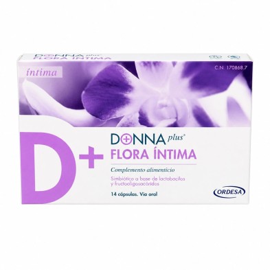 Donna Plus+ Flora Íntima 14 Cápsulas - okfarma.es
