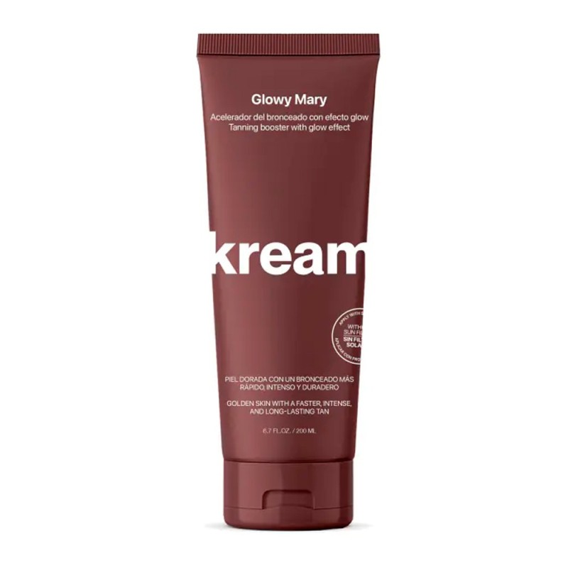Kream Glowy Mary Activador Solar 200 ml | Efecto glow