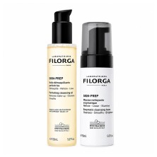 Pack Filorga Skin-Prep Aceite + Espuma Limpiadora 2x150 ml