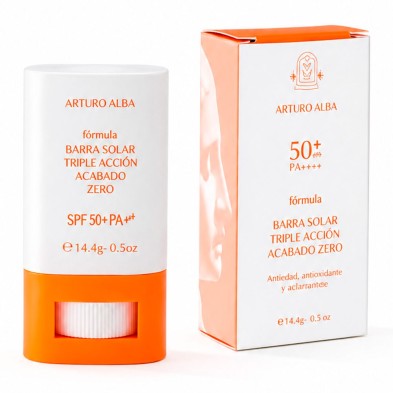 Arturo Alba Barra Solar Triple Acción SPF50+ 14,4 g