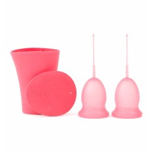 Duplo Enna Cycle Copa Menstrual Talla M + Enna Box