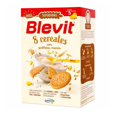 Blevit 8 Cereales con Galletas María 500 g