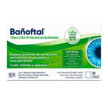 Bañoftal Blefasan 30 toallitas | Higiene ocular