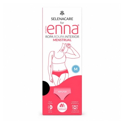 Braga menstrual Enna Noche talla M negra | Flujo abundante