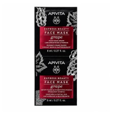 Apivita Express Beauty Mascarilla de Uva 2x8 ml