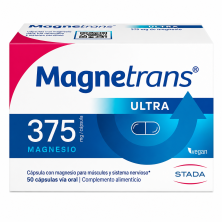 Magnetrans Ultra 375 Magnesio 50 cápsulas | Energía