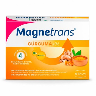 Magnetrans Cúrcuma + B6 60 comprimidos | Bienestar muscular