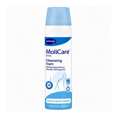 Molicare Skin Espuma de Limpieza 400 ml | Limpieza en seco