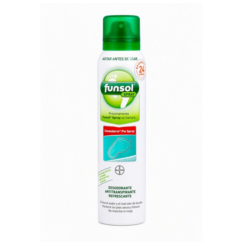 Funsol Spray para Pies y Calzado 150 ml | Control del Olor
